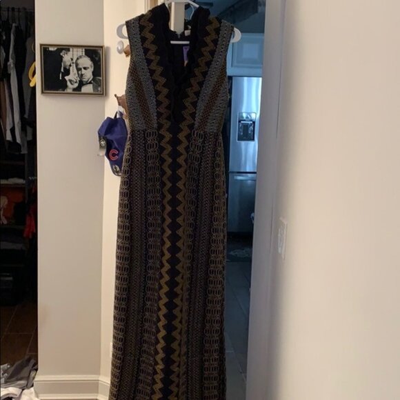 Gorgeous floor length Tory Burch gown - Picture 1 of 7